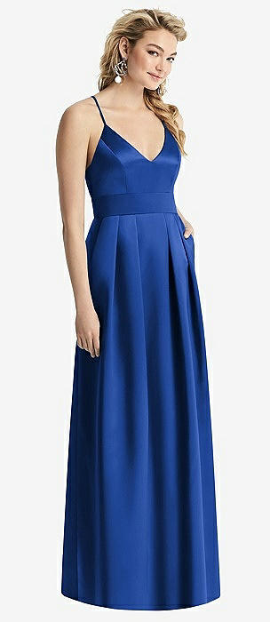 sapphire bridesmaid dresses