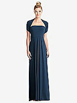 Alt View 1 Thumbnail - Sofia Blue Loop Convertible Maxi Dress
