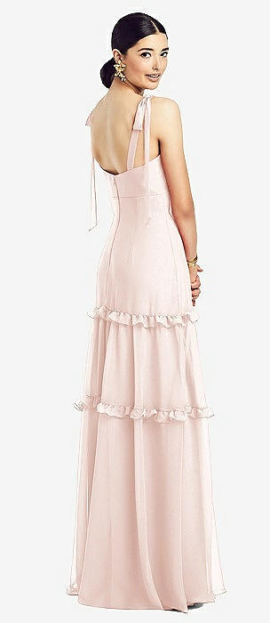 Crinkle chiffon clearance bridesmaid dress