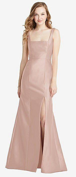 Sateen twill 2025 bridesmaid dresses