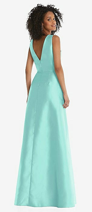 Seafoam green 2024 bridesmaid dresses