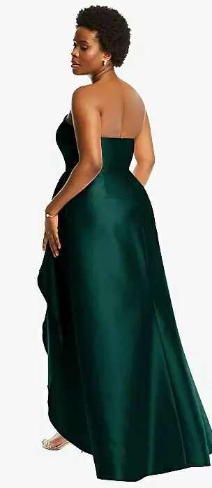 alfred sung sateen gown