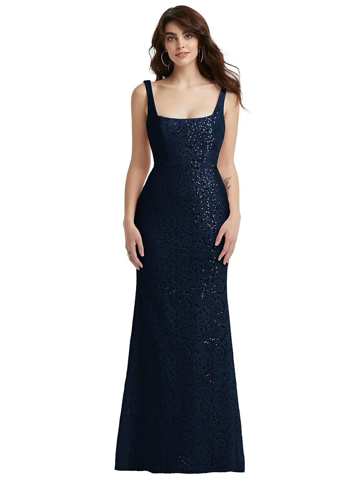 Dress the population 2024 raven sequin gown