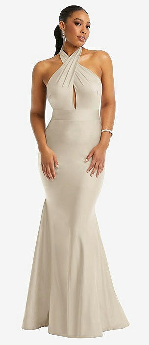 Keyhole on sale bridesmaid dress