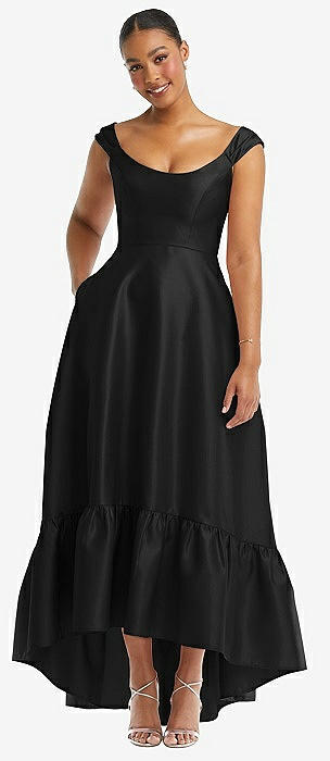 Alfred sung high outlet low cocktail dress