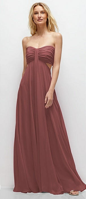 Empire waist bridesmaid on sale dresses plus size