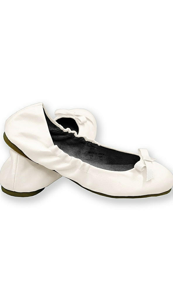 Flower Girl Shoes In Ivory The Dessy Group