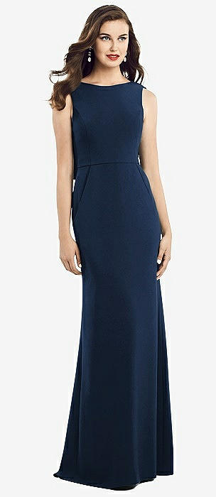 Dessy midnight blue outlet bridesmaid dresses