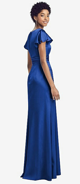 Sapphire hotsell bridesmaid dress