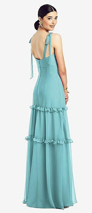 Cheap spa hotsell blue bridesmaid dresses