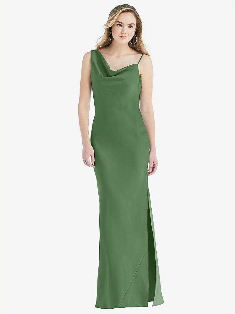 Dress Cowl-neck Group - | Green In The Dessy Esme Vineyard Midi Tank Bridesmaid
