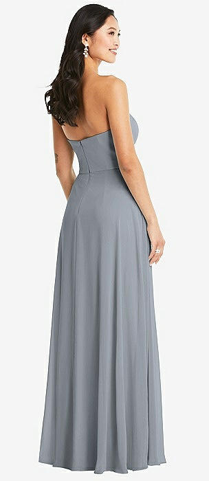 Dessy platinum outlet bridesmaid dresses