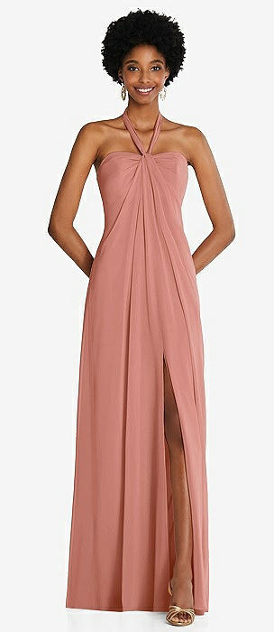 Desert rose 2024 bridesmaid dresses