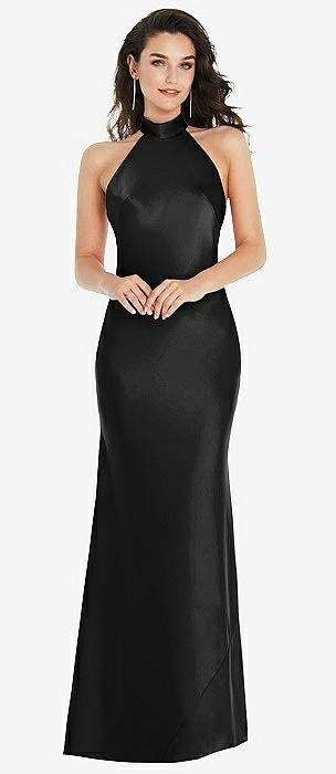 Black Slip Dress Bridesmaid Dresses