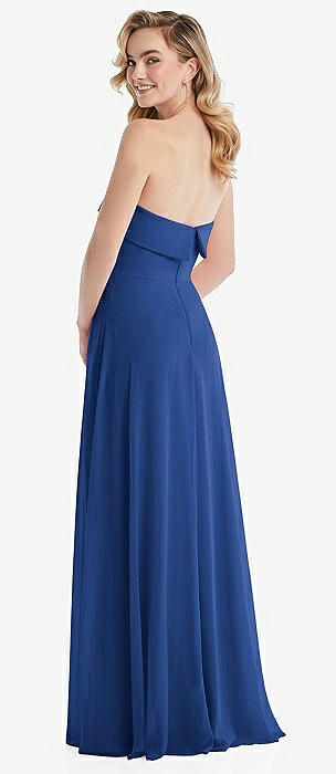 Royal blue dress david's clearance bridal