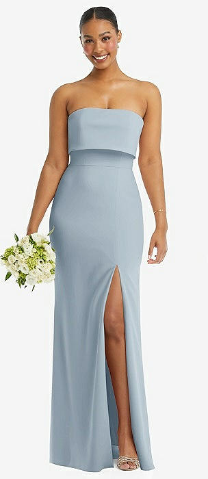 Dessy store mist bridesmaids