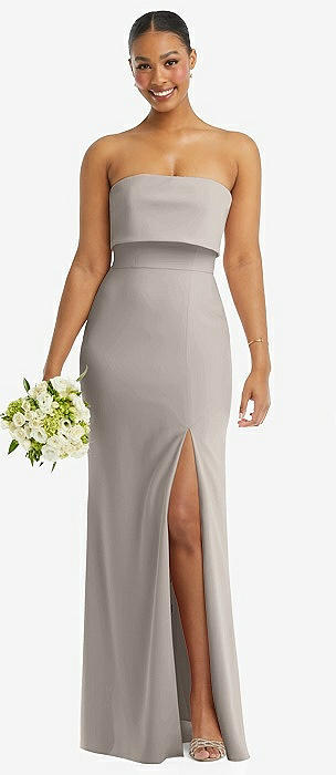 Taupe Bridesmaid Dresses Dessy