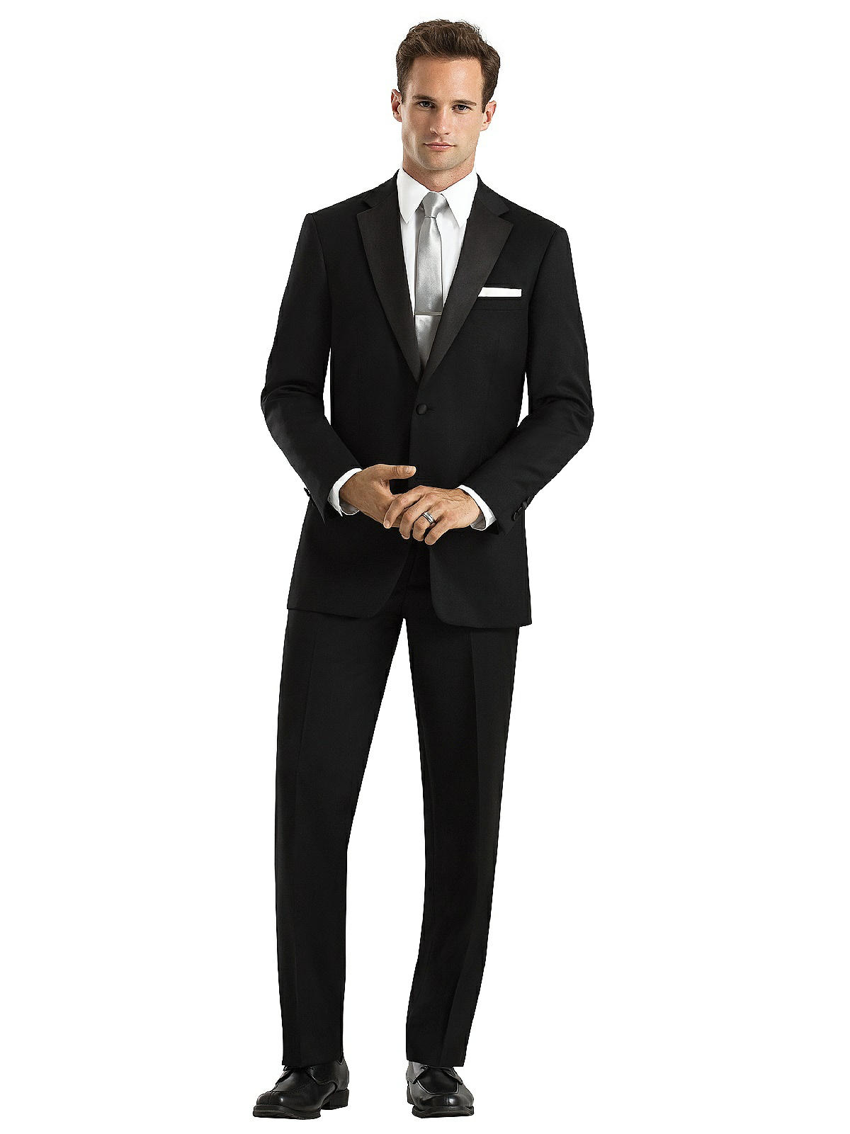 After Six Classic Tuxedo In Black | The Dessy Group