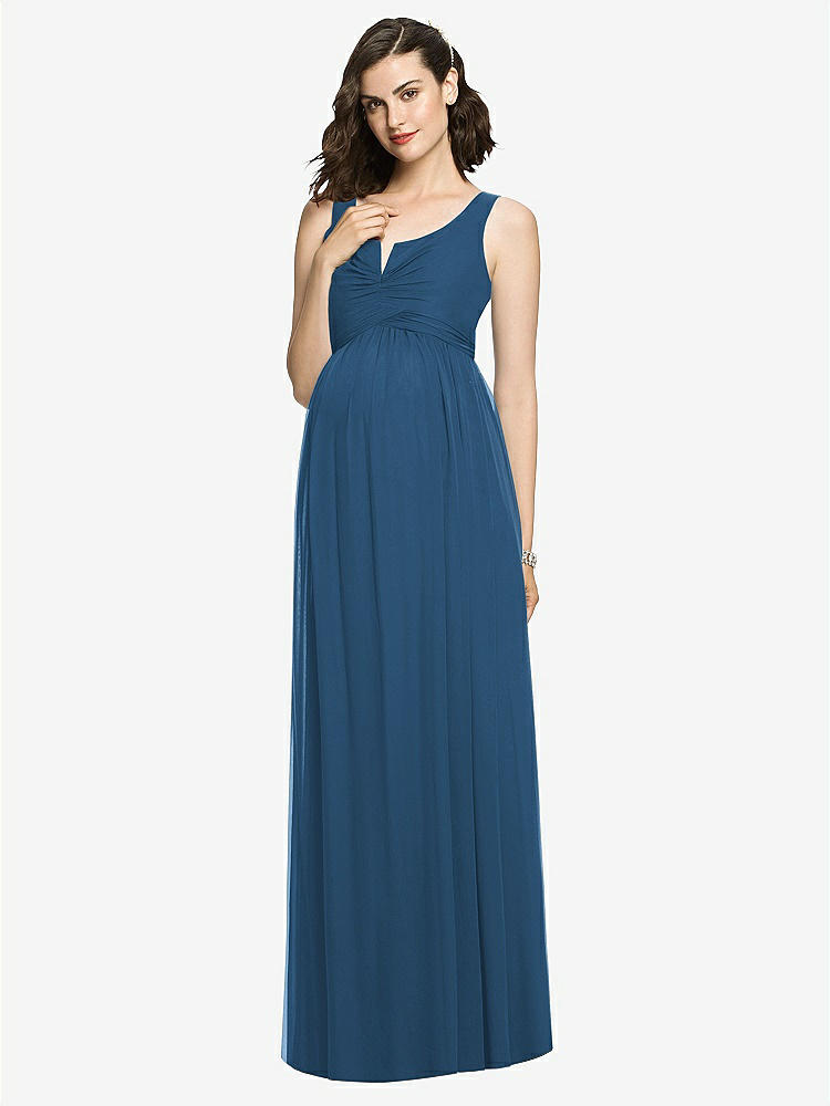 After Six Bridesmaid Dress 6754 In Dusk Blue