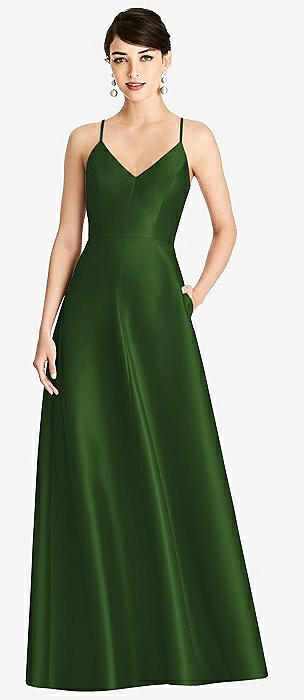 David's bridal criss on sale cross bridesmaid dress