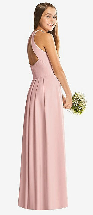 Dusky pink shop junior bridesmaid dresses