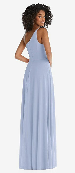 Blue Maxi Bridesmaid Dresses