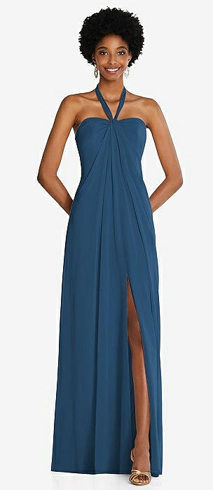 Navy blue best sale convertible bridesmaid dress