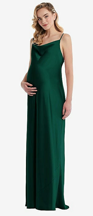 Hunter green slip outlet dress