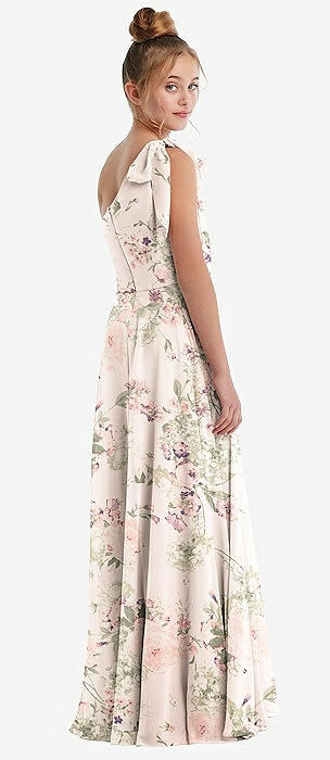 Floral print sale junior bridesmaid dresses