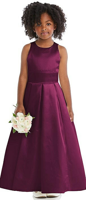 Girls purple hot sale bridesmaid dress