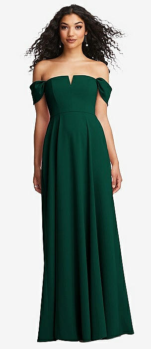 Dessy hunter 2025 green bridesmaid dresses