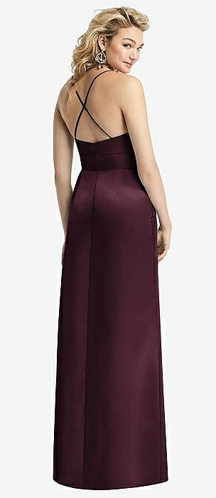 Bordeaux Bridesmaid Dress