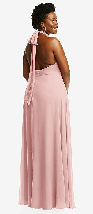 Rose quartz bridesmaid dress cheap