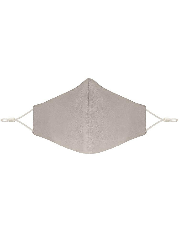 Front View - Taupe Soft Jersey Reusable Face Mask