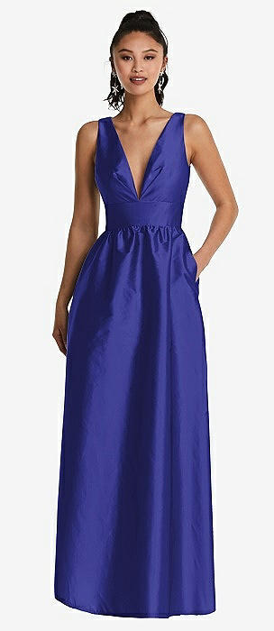 Electric blue clearance dress for wedding