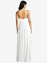 Rear View Thumbnail - White Bella Bridesmaids Dress BB129
