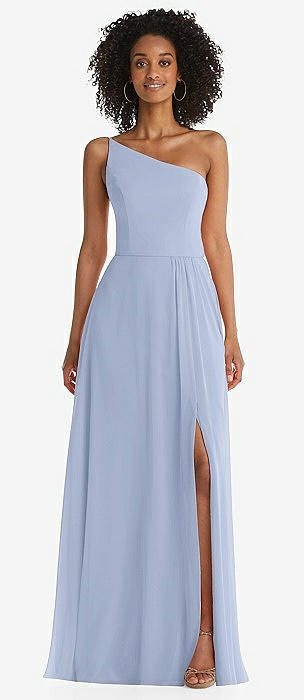 Pastel blue clearance bridesmaid dresses