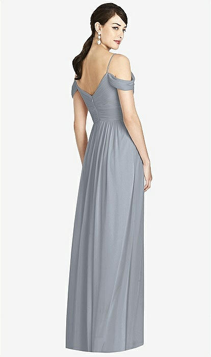 Dessy platinum best sale bridesmaid dresses