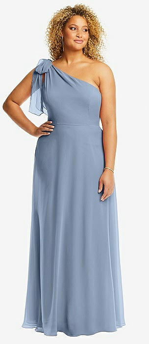 Cloudy blue 2024 bridesmaid dresses