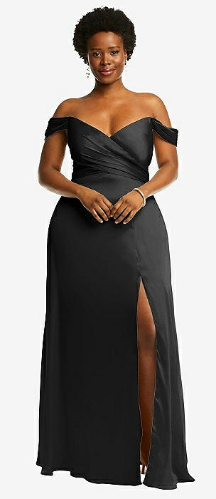 Black bridesmaid dresses with cheap sleeves