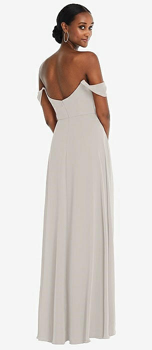 Oyster shop bridesmaid dress