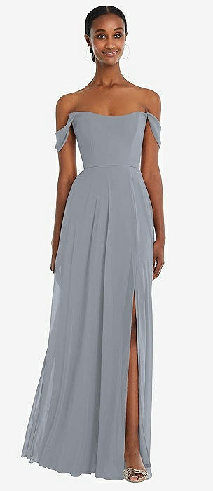 Platinum grey shop bridesmaid dresses