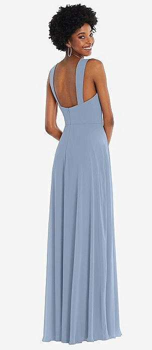 Cloudy blue bridesmaid clearance dresses