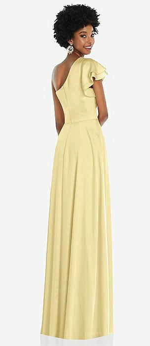 Muted shop yellow dress