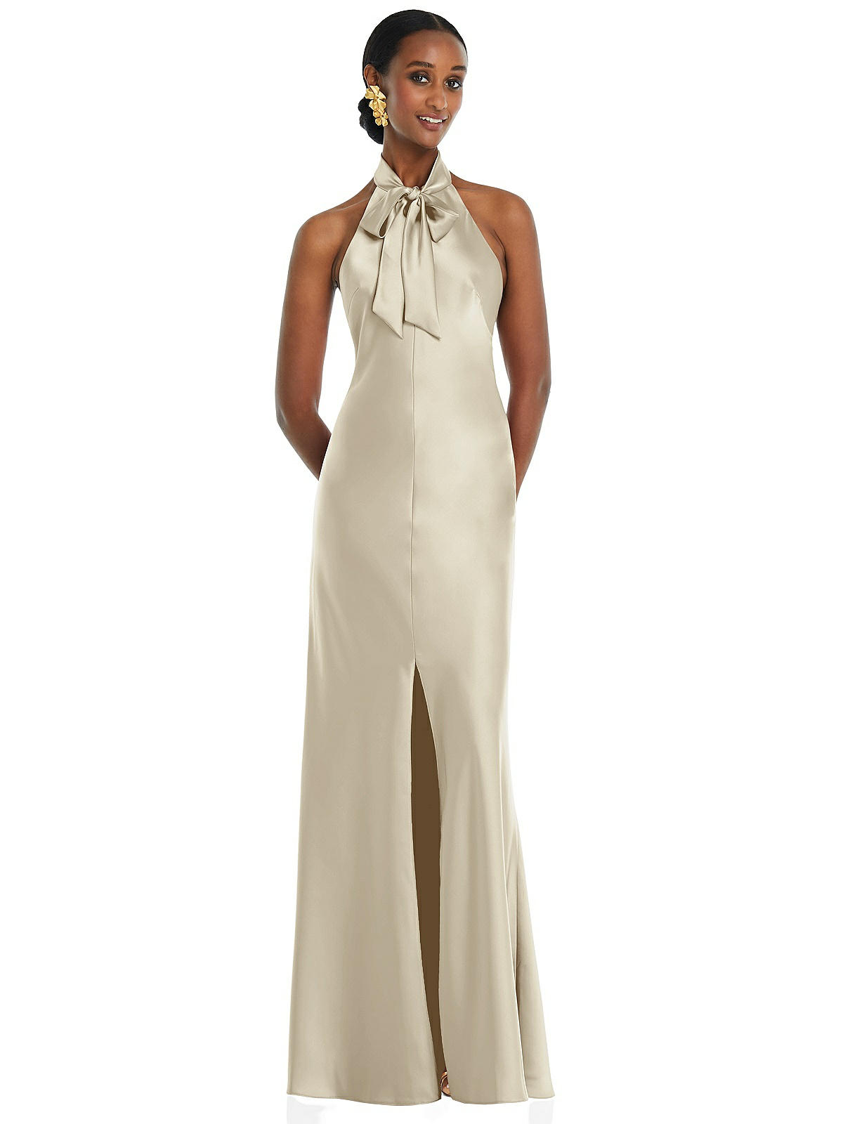 Tiered Collared Maxi Dress - 130323 