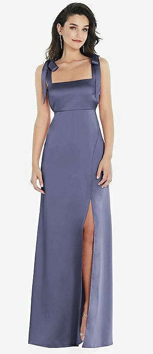 Empire waist hotsell blue dress