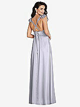 Alt View 1 Thumbnail - Silver Dove Deep V-Neck Ruffle Cap Sleeve Maxi Dress with Convertible Straps