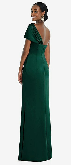 Dessy hunter green outlet bridesmaid dresses