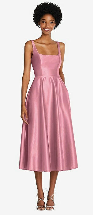 Carnation pink bridesmaid on sale dresses