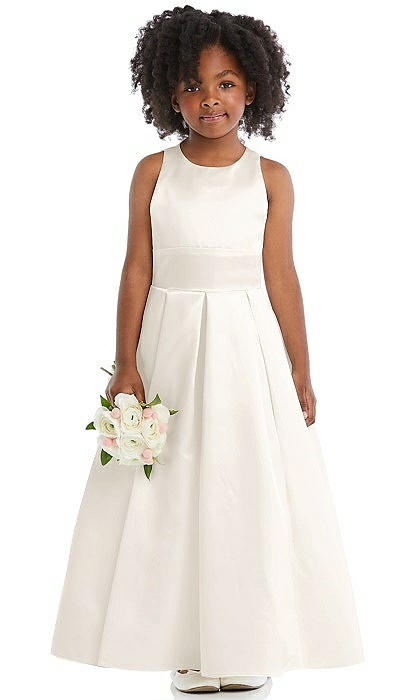 Ivory white hotsell flower girl dresses